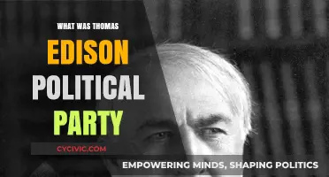 Thomas Edison's Political Party: Uncovering His Affiliation and Beliefs