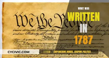 Revolutionary Year: 1787's Written Legacy