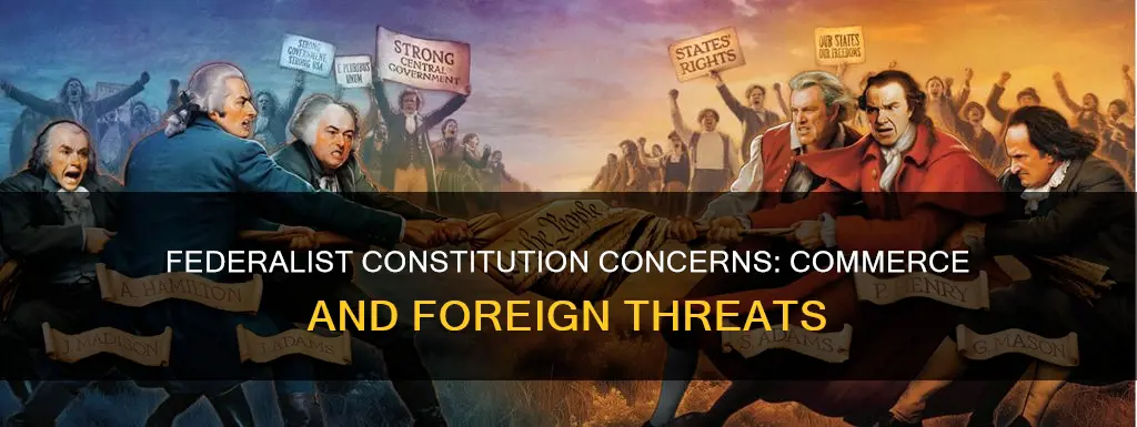 what were 2 concerns federalists had when making the constitution
