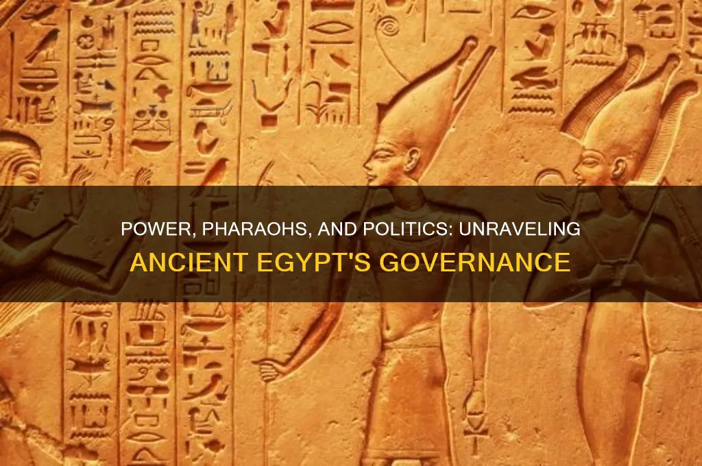 what were ancient egypt politics
