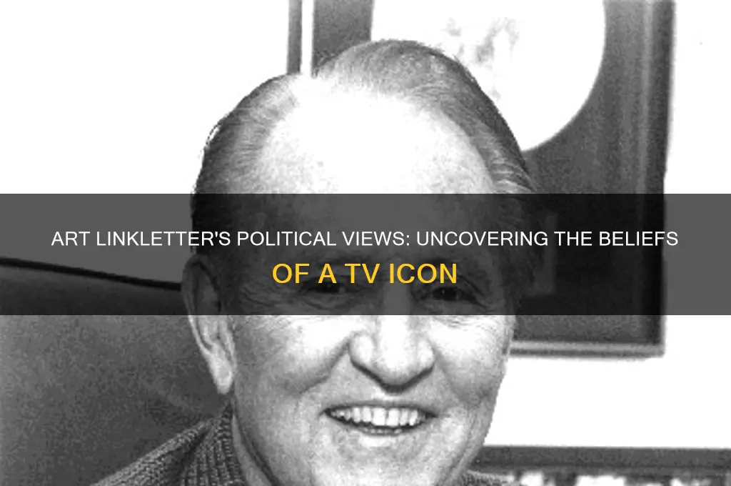 what were art linkletters politics