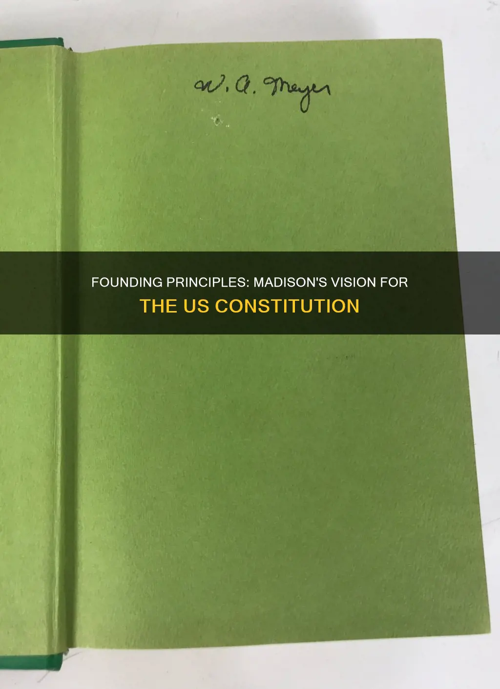 what were madisonian principles in the constitution based on