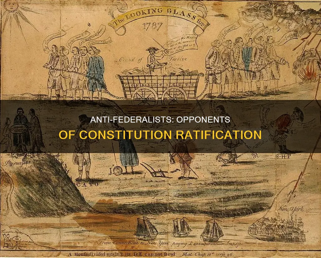 what were opponents of ratification of the constitution known as