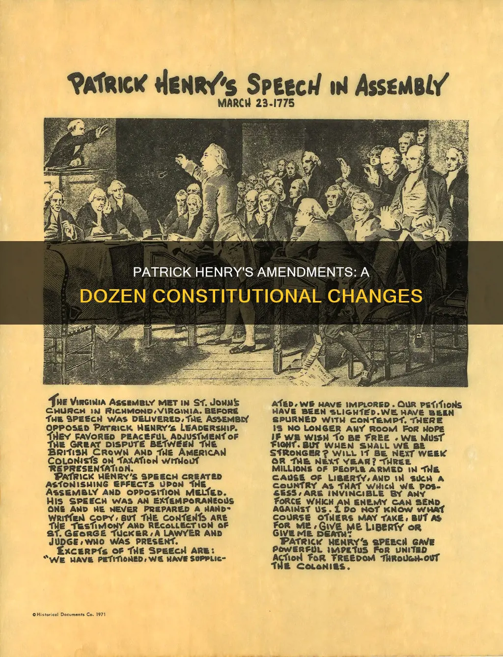 what were patrick henry