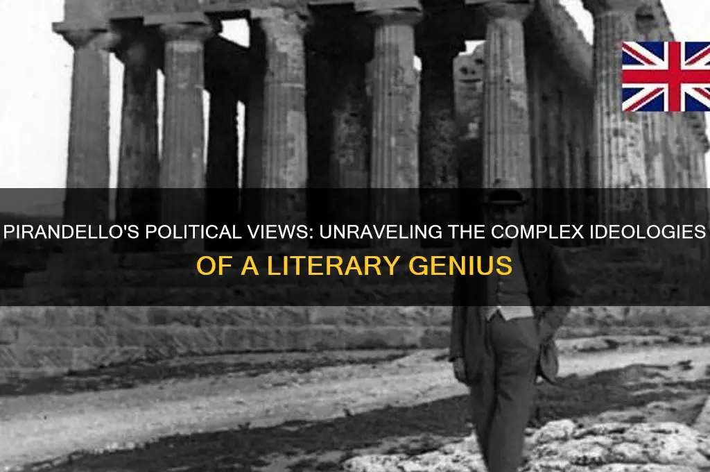 what were pirandellos politics