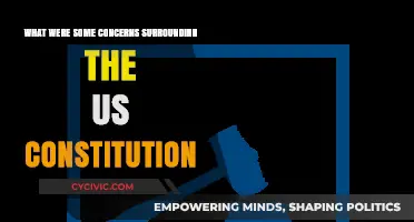 Concerns Surrounding the US Constitution's Formation