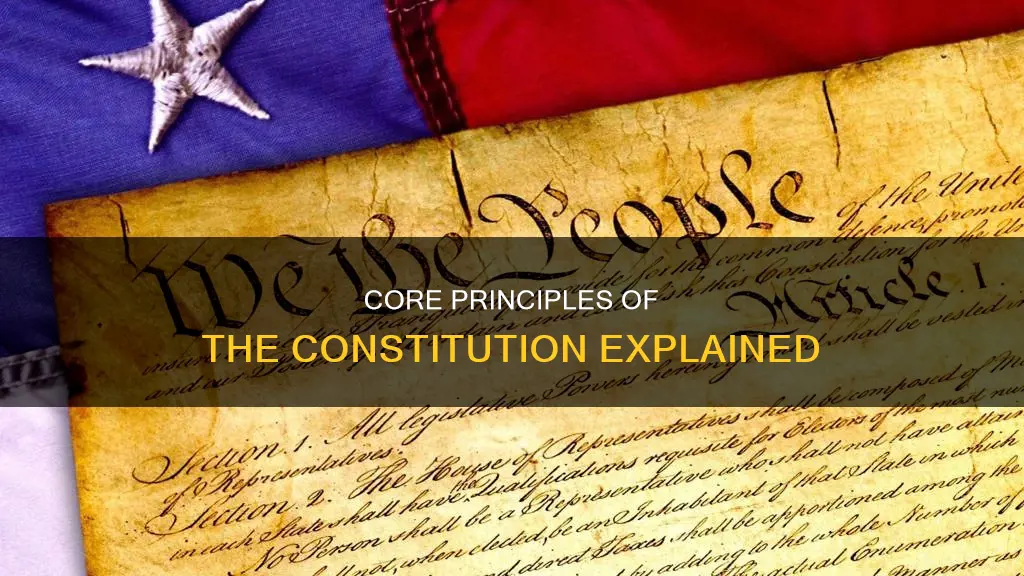 what were the basic principles of the constitution