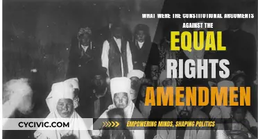 The ERA's Constitutional Challenges: Arguments Against Equality