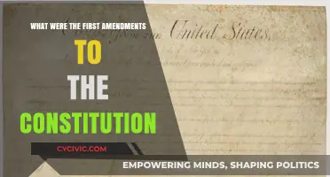 Amendments: The Constitution's First Changes