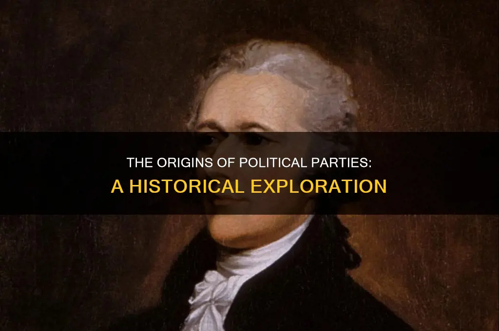 what were the first politica parties