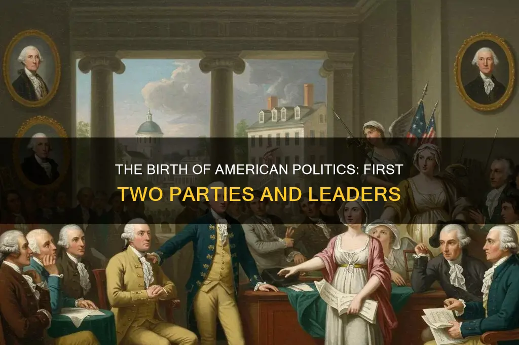 what were the first two political parties and their leaders