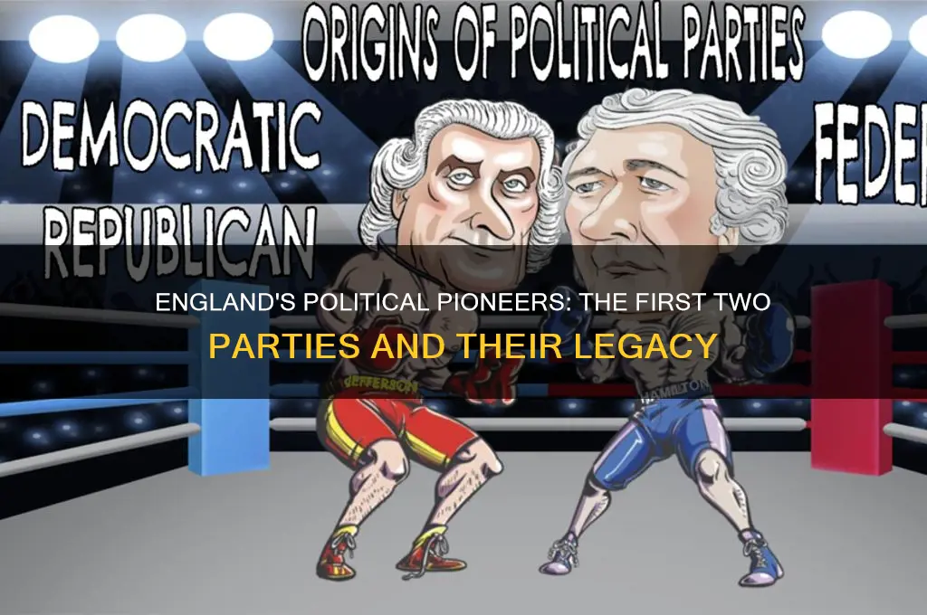 what were the first two political parties in england