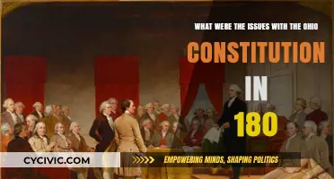 The Ohio Constitution: Issues and Challenges in the 1800s