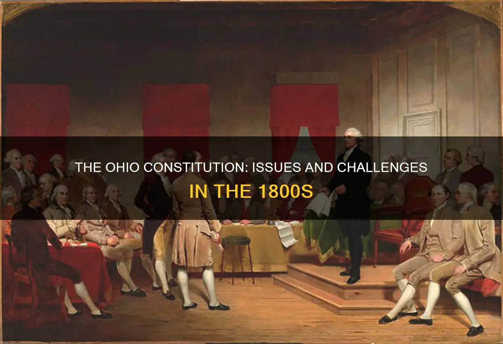 what were the issues with the ohio constitutional in 180