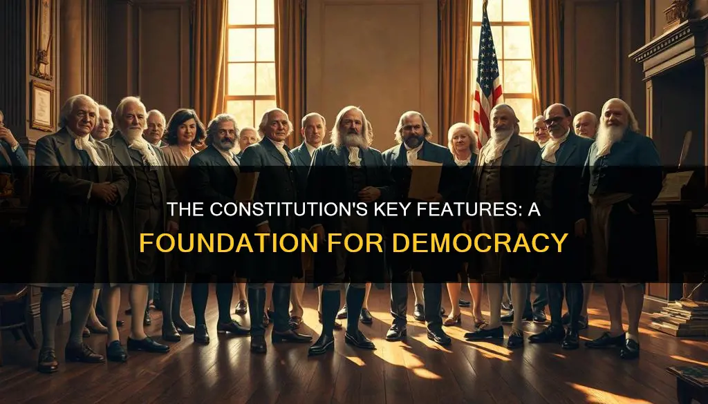 what were the key features of the constitution