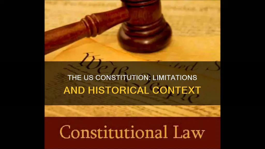 what were the limitations of the us constitution