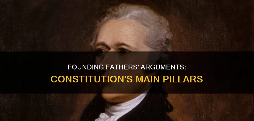 what were the main arguments for the constitution
