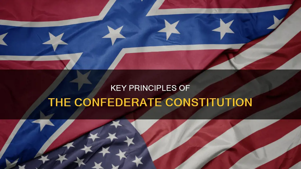 what were the main ideas of the confederate constitution