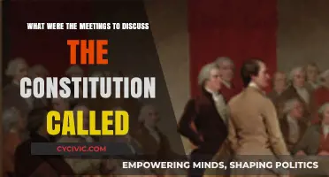 The Constitution's Framing Meetings