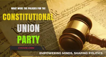 Constitutional Union Party: Policies and Principles