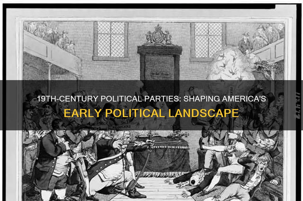 what were the political parties in the 1800s