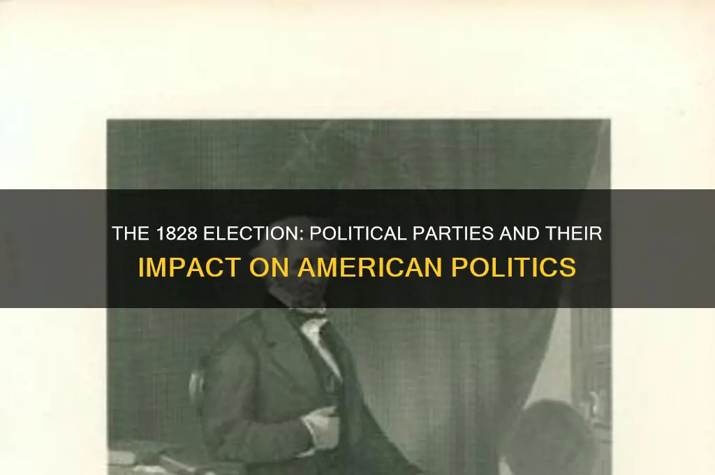 what were the political parties in the election of 1828