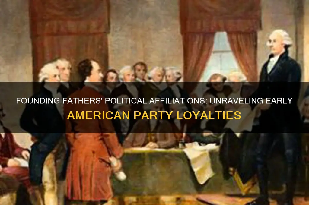 what were the political parties of the founding fathers