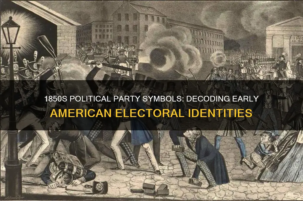 what were the political party symbols 1850