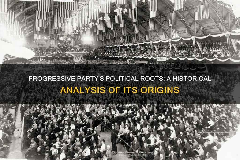 what were the political roots of the progressive party