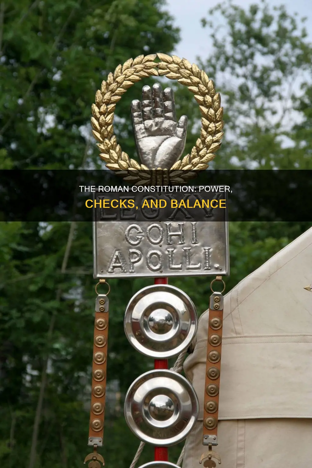 what were the three elements of the roman constitution