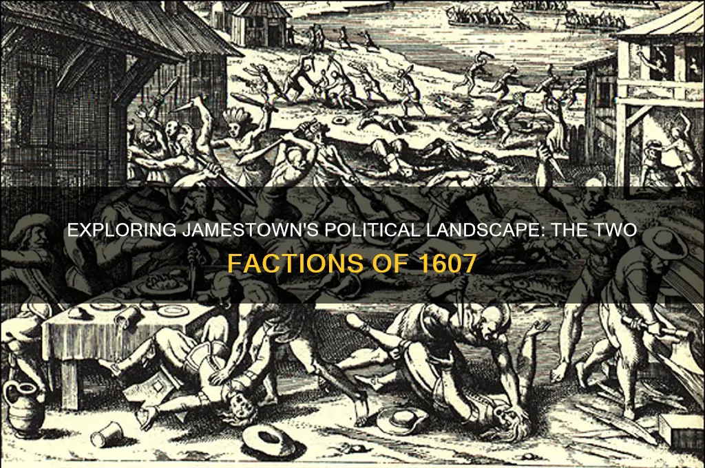 what were the two political parties in 1607