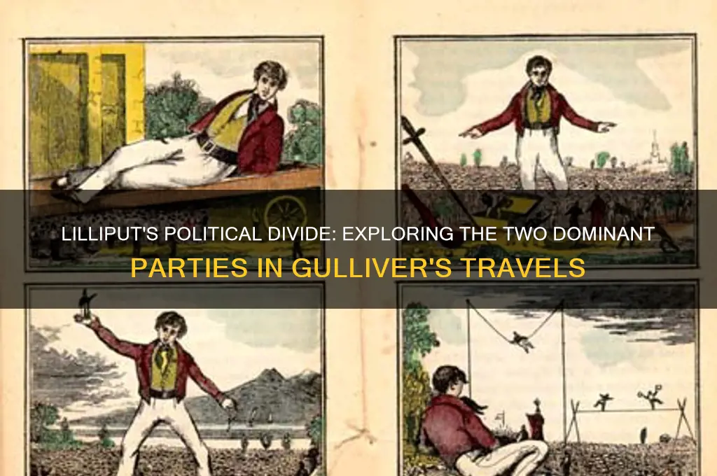 what were the two political parties in lilliput