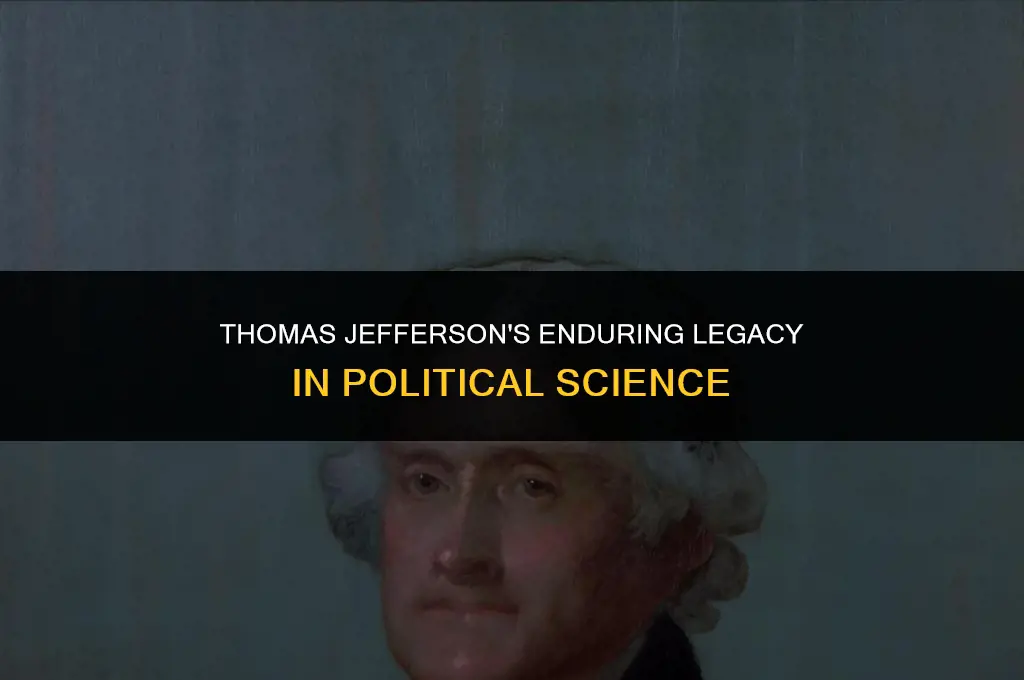 what were thomas jeffersons contributions to political science