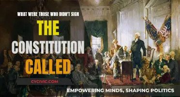 Who Were the Non-Signers of the Constitution?