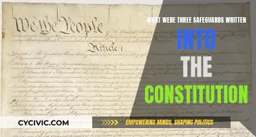 Safeguards Written into the Constitution: Power, Rights, and Amendments