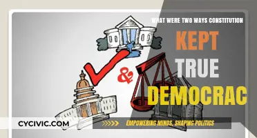 Safeguarding Democracy: The Constitution's Two-Pronged Approach