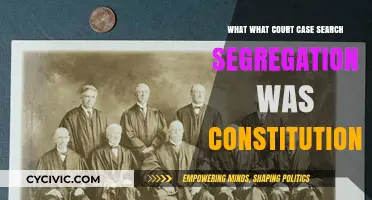 The Landmark Case: Segregation's Constitutionality Questioned