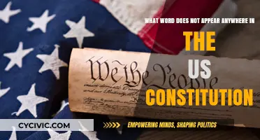 The US Constitution's Missing Word: A Surprising Omission