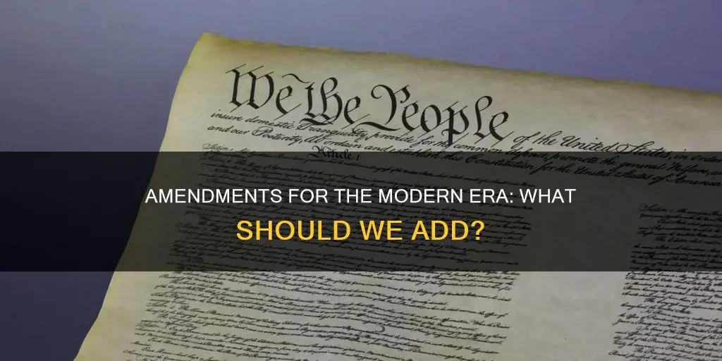 what would be something to add to the constitution