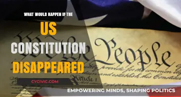 The US Constitution Vanishes: A Nation in Chaos?