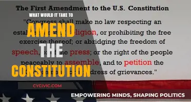 Amending the Constitution: A Difficult But Not Impossible Task