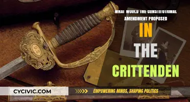 Crittenden's Proposed Amendments: A Constitutional Conundrum