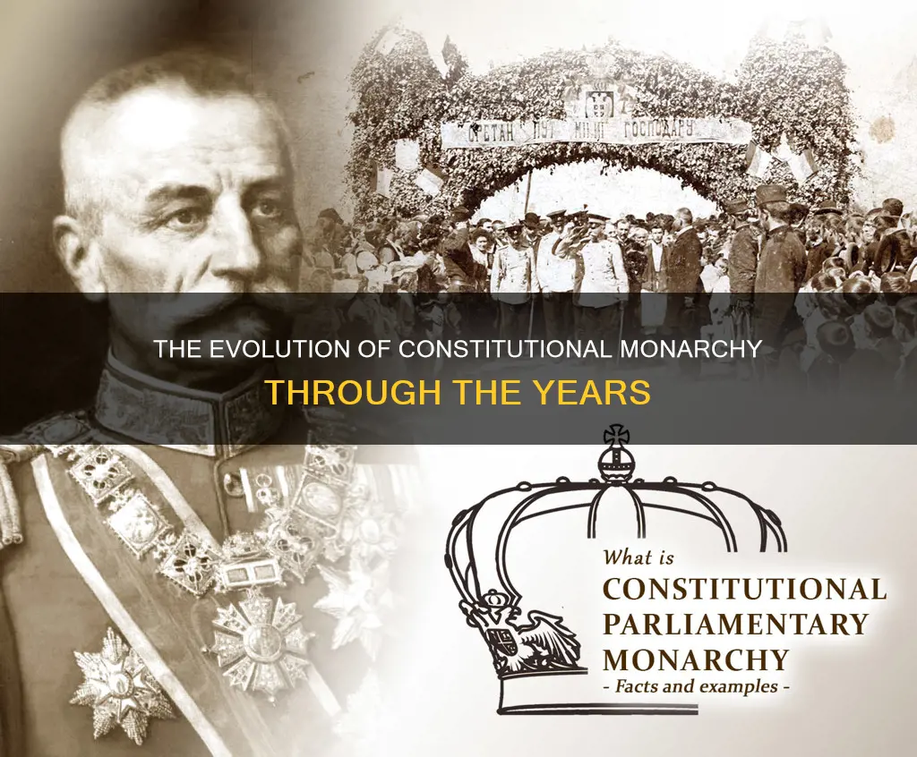 what year constitutional monarchy