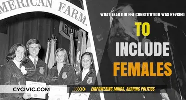 FFA Constitution's Evolution: Including Females