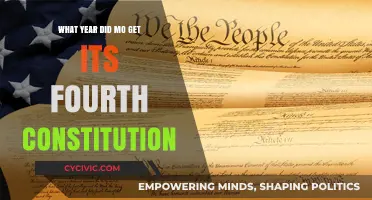 The Year of the Fourth Constitution in Mo