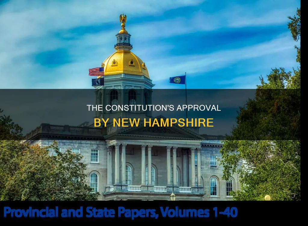 what year did new hampshire approve the constitution