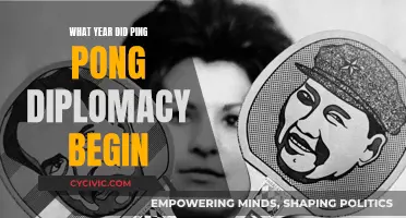 The Ping-Pong Diplomacy: A Historic Détente Initiation