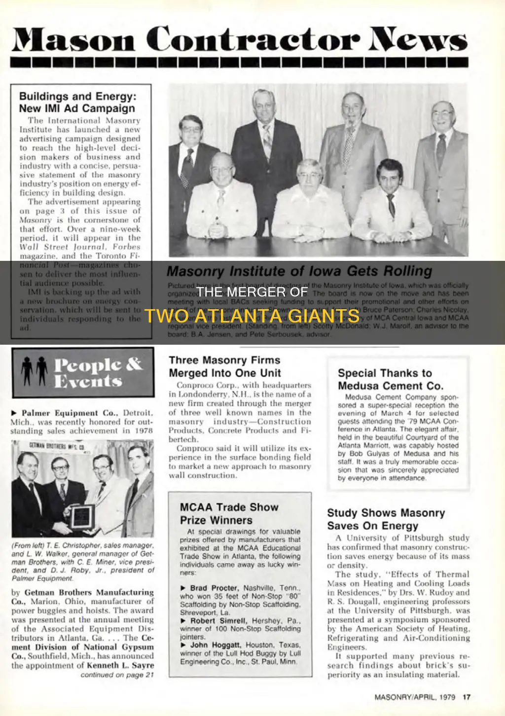 what year did the atlanta journal and atlanta constitution merge