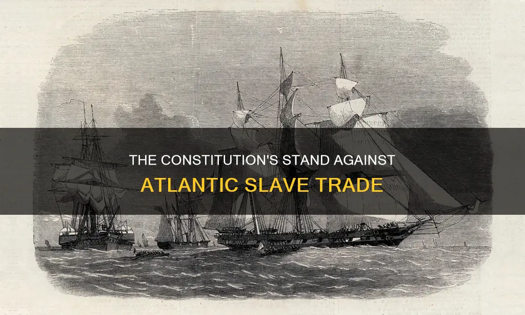 what year did the constitution banned the atlantic slave trade