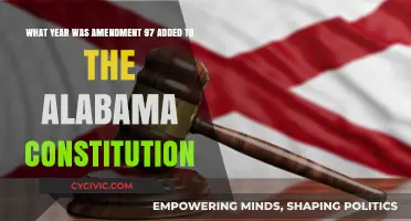 Amendment 97: When Alabama's Constitution Changed